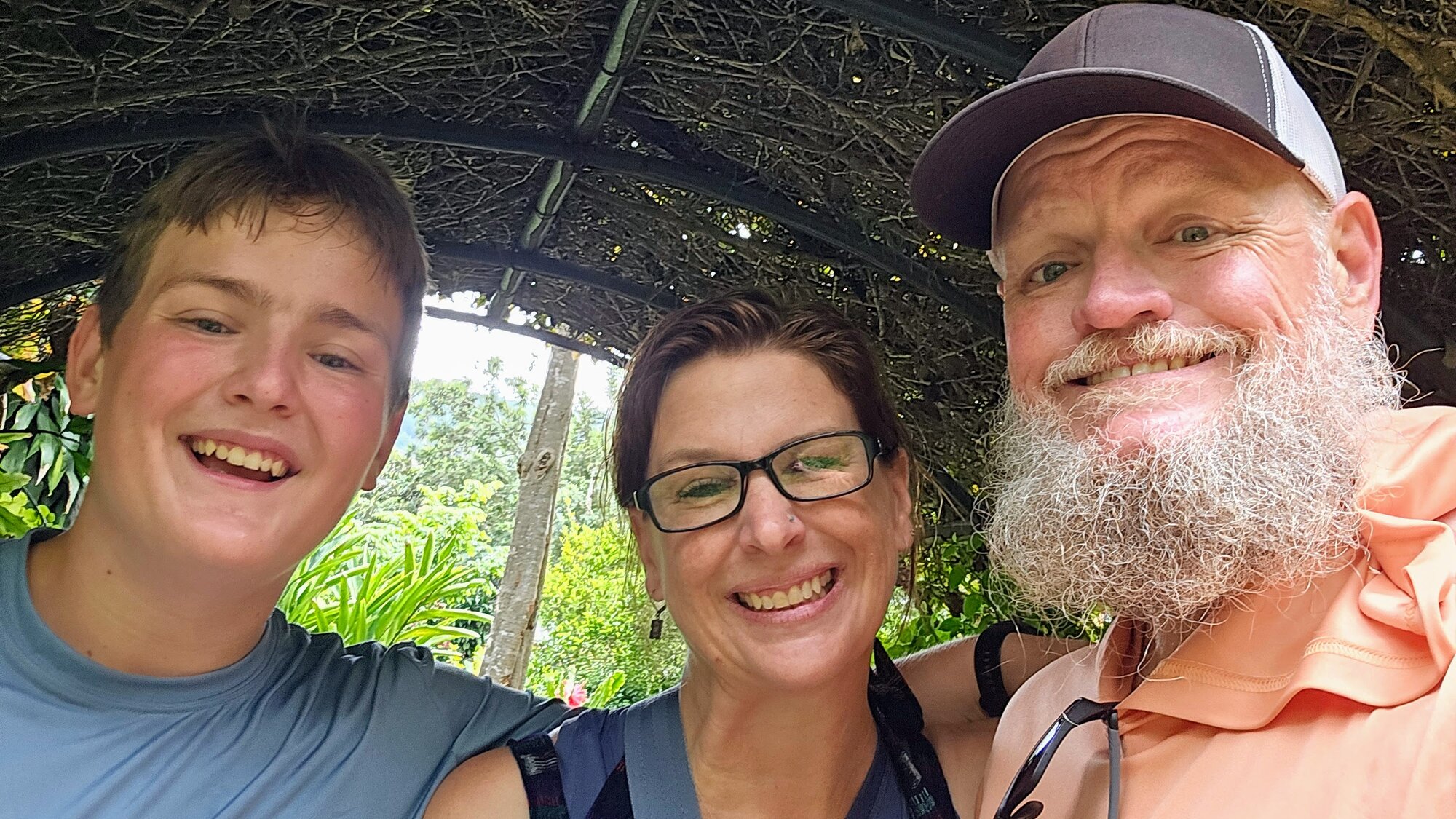 Mindi, Robert, and their son Clayton