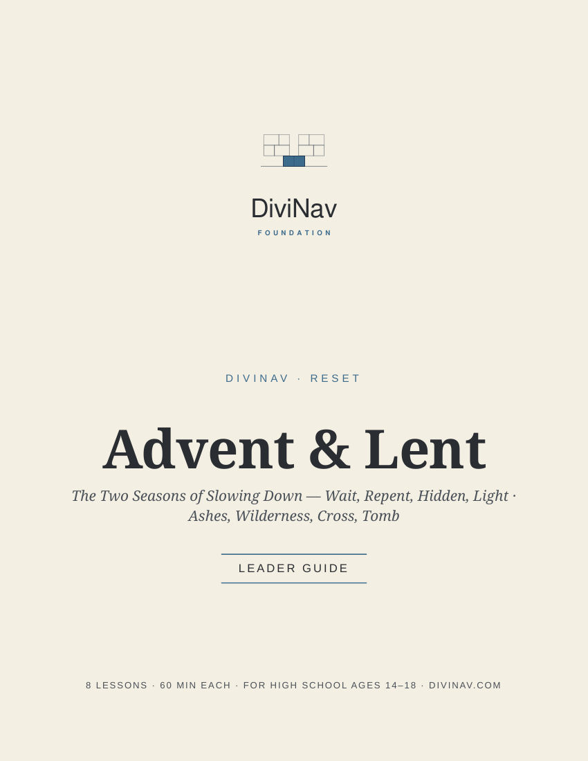 DiviNav Reset &mdash; Leader Guide cover