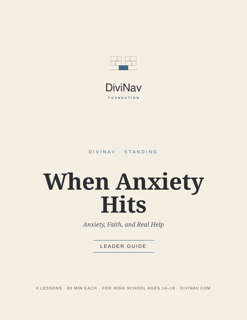 DiviNav Standing &mdash; Leader Guide cover