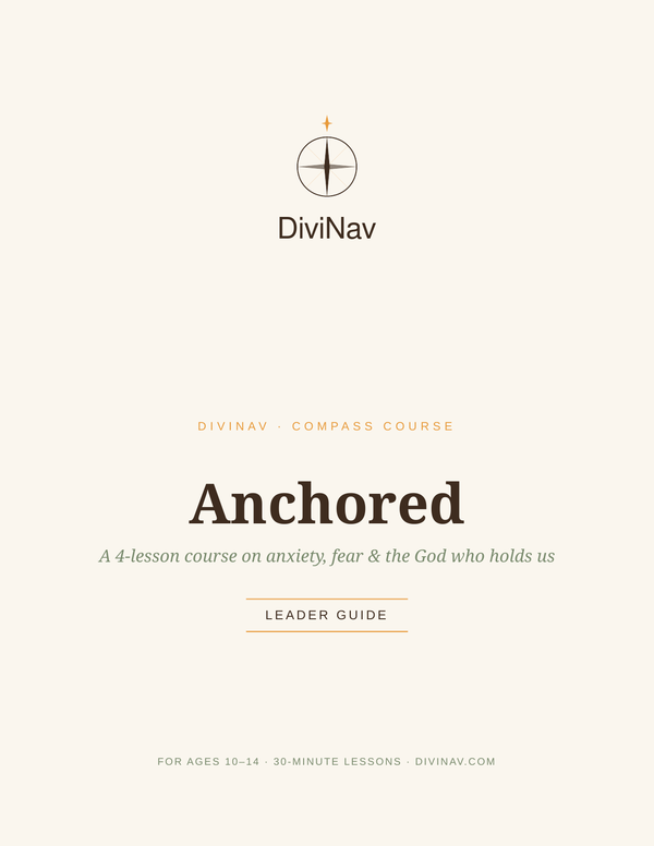 DiviNav Anchored — Leader Guide cover